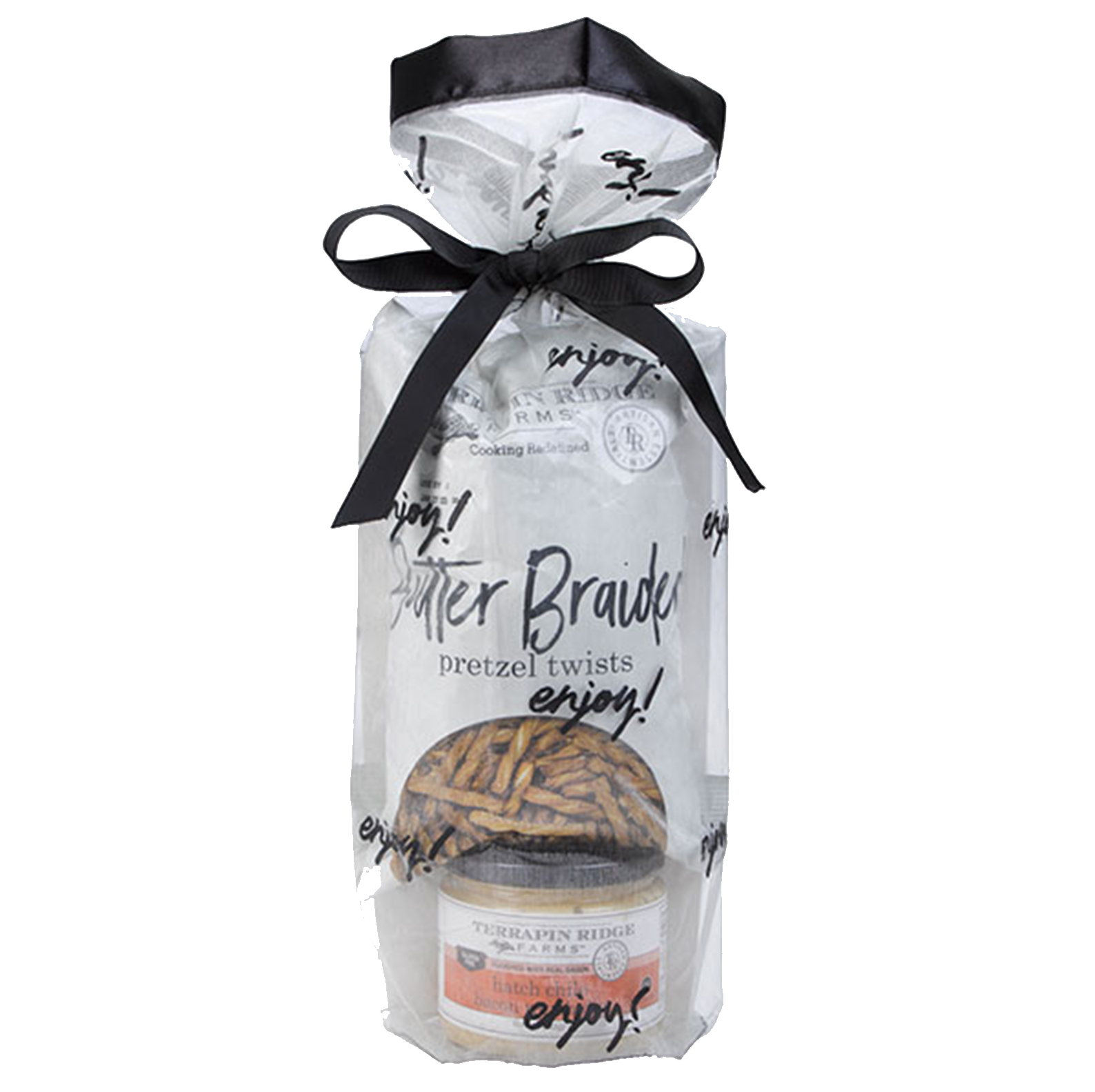 Everyday Grab and Go Giftset with Hatch Chile Cream Cheese Dip and Butter Braided Pretzels Everyday Grab and Go Giftset with Hatch Chile Cream Cheese Dip and Butter Braided Pretzels